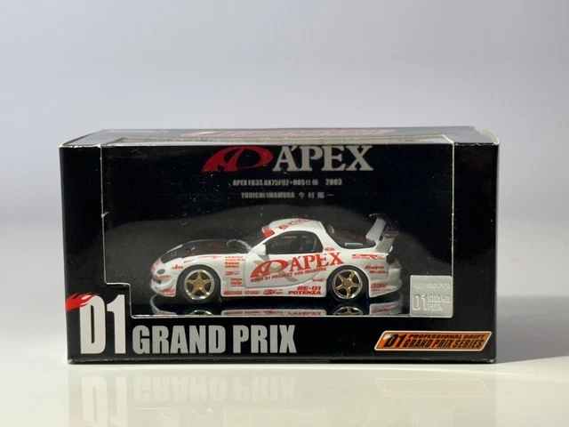 ホットワークス1/24 マツダ RX-7 APEX D1 PROJECT ver HOT WORKS 1/64