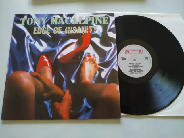 Tony Macalpine Edge Of Insanity RR9706 1986 First Press LP Vinilo 12" VG/VG Mg A