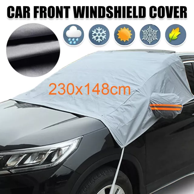 Auto Scheibenabdeckung Frontscheibe Sonne Frost Schnee Winter Eis Schnee Cover