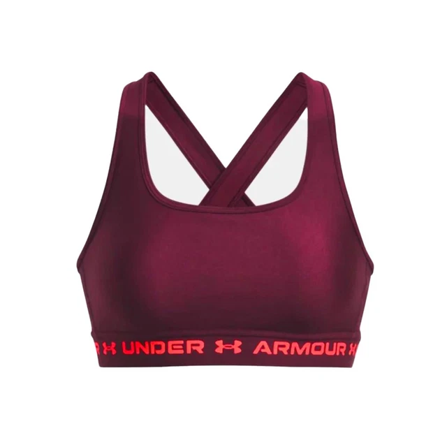 Top donna under armour ua crossback mid bra 1361034-0600