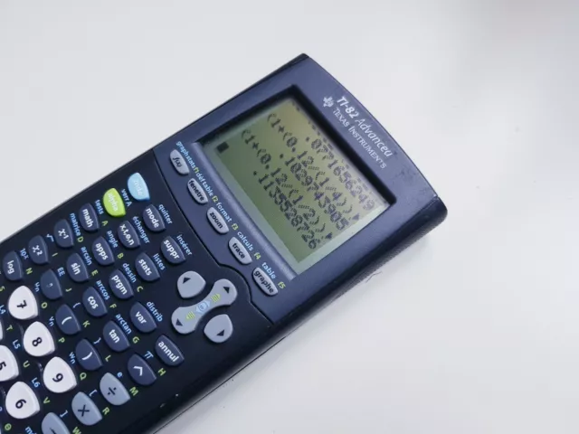 Calculatrice Graphique Texas Instrument TI-82 Advanced