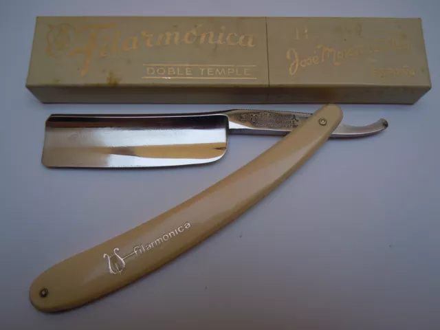 Filarmonica 14 Doble Temple rasoir rasoio rasiermesser straight razor