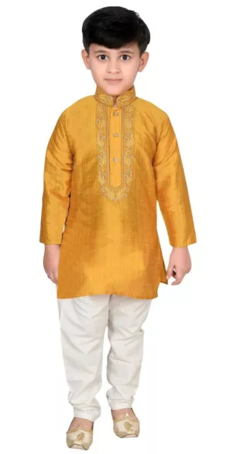 Boys Indian Sherwani Kurta Pyjama Pakistani Shalwar Kameez Bollywood Theme 953