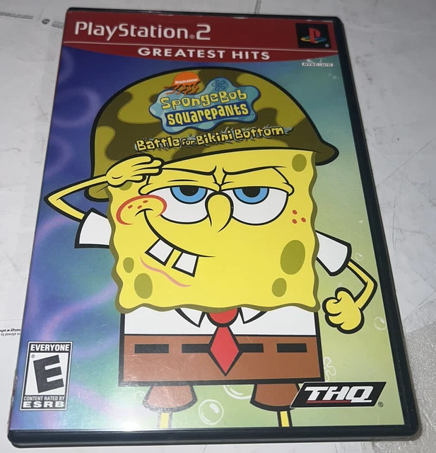 SPONGEBOB SQUAREPANTS BATTLE for Bikini Bottom Sony PlayStation 2 PS2 Complete 15.77 PicClick