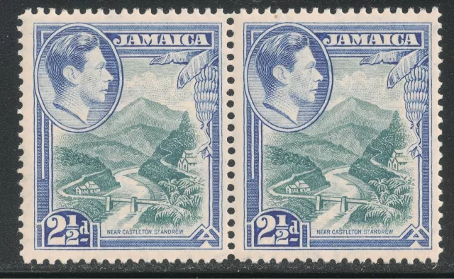 Jamaica #120 (A38) PAIR VF MNH - 1938 2 1/2p Scene near Castleton, St. Andrew
