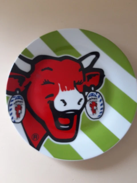 LA VACHE QUI RIT : Tôle lithographiée signée Benjamin Rabier. Imp C.F