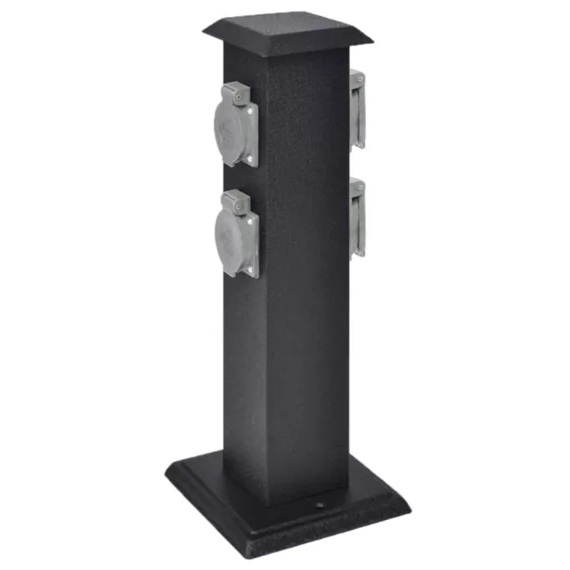 Borne jardin électrique 4 prises  T5O8