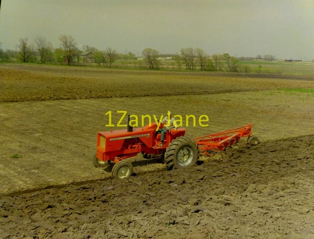 AC395 Allis Chalmers FARMING MEDIA ARCHIVES 4x5 Negative 180 tractor pre Racine