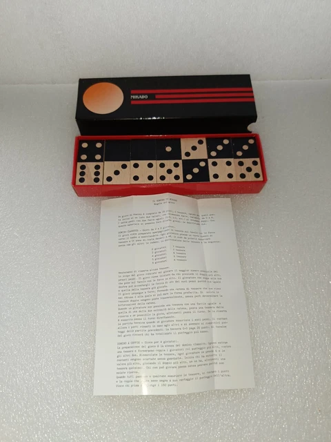 Teorema - Domino et Mikado Jeu de Table, Multicolore, VD40119