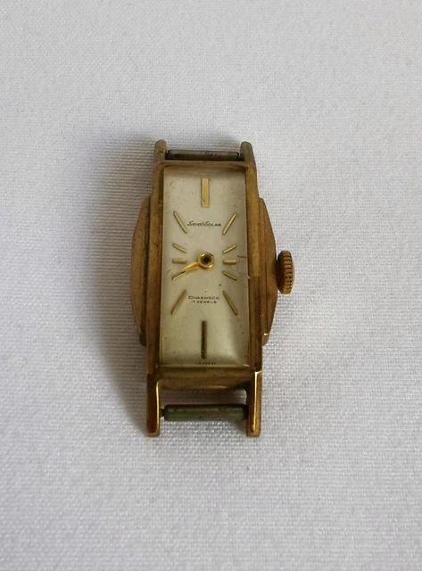 Montre Vintage Seiko Solar 17 Rubis - Pour Pièces Ou Réparation - Occasion - Modèle Femme