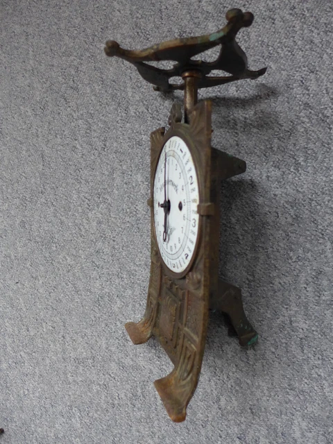 alte Küchenwaage (antike Wirtschafts-Waage) Alexanderwerk Jugendstil 2