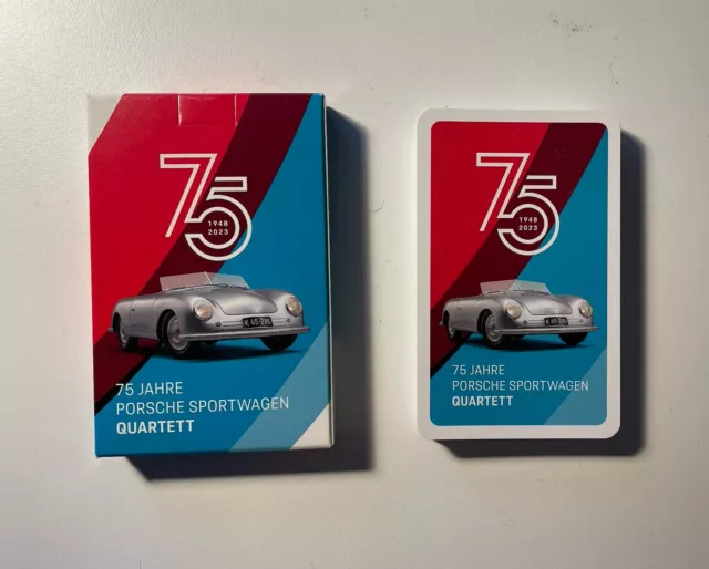 Porsche Quartett, Edition 75 Jahre, NEU / OVP