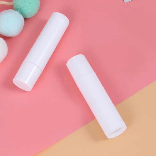 Namvo 4 Leere Lipgloss-Tuben – 4 Ml, DIY, Mit Kappe, Für Lippenbalsam, Make-up, Reise