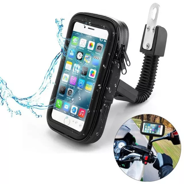 Supporto porta cellulare moto scooter snodabile waterproof smartphone cerniera