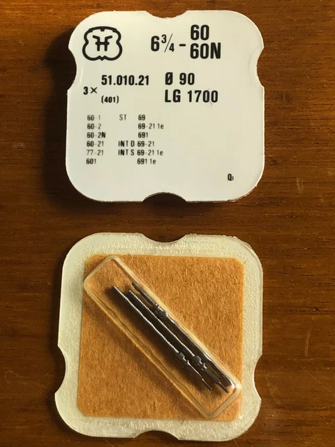 Albero Di Carica Per Calibro 7750 Valjoux / ETA - 0.9mm - Tige ETA 7750 - Foto 12