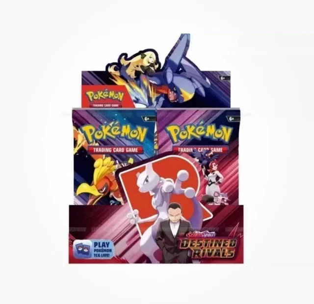 Destined Rivals Display POKÉMON SV10 DESTINED Rivals - Booster Display - ENG Language - ORDER ...