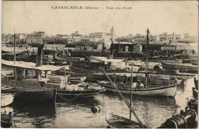 CPA AK CASABLANCA Port View Morocco (23264)