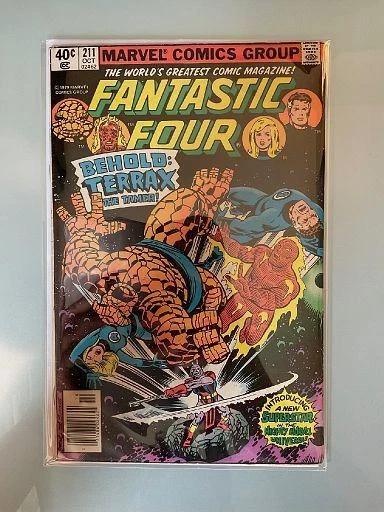 Fantastic Four(vol. 1) #211 - 1st App Terax the Tamer - Marvel Key