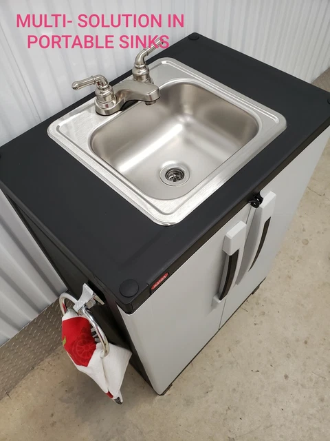 Portable sink mobile Handwash Self contained Hot Water concession110V