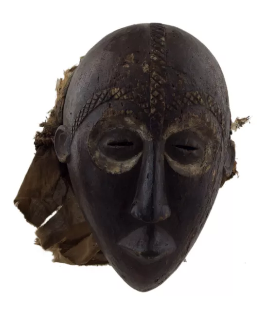 Antique Mask African Tshokwe Tchokwe- Chokwe Angola Africa 6438