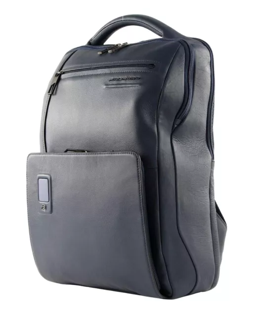 Mochila piquadro Ca5105ao Hombre Cuero Azul 2