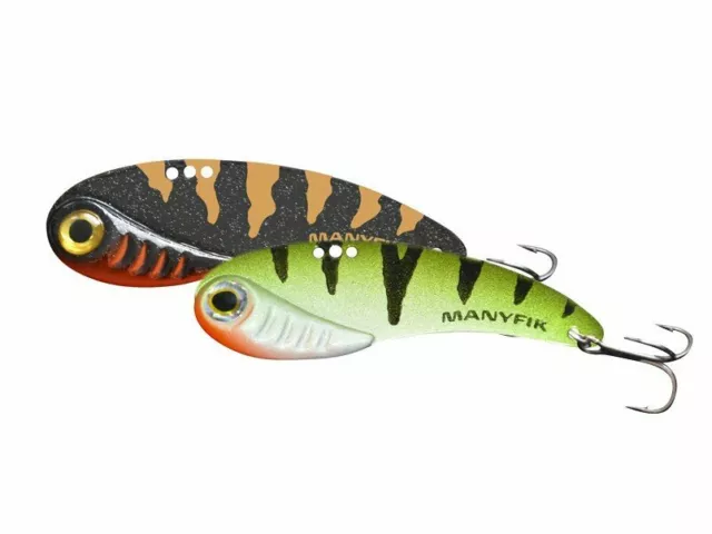 Blade Baits Manyfik 55mm 15g Lure Agressive action NEW COLOURS