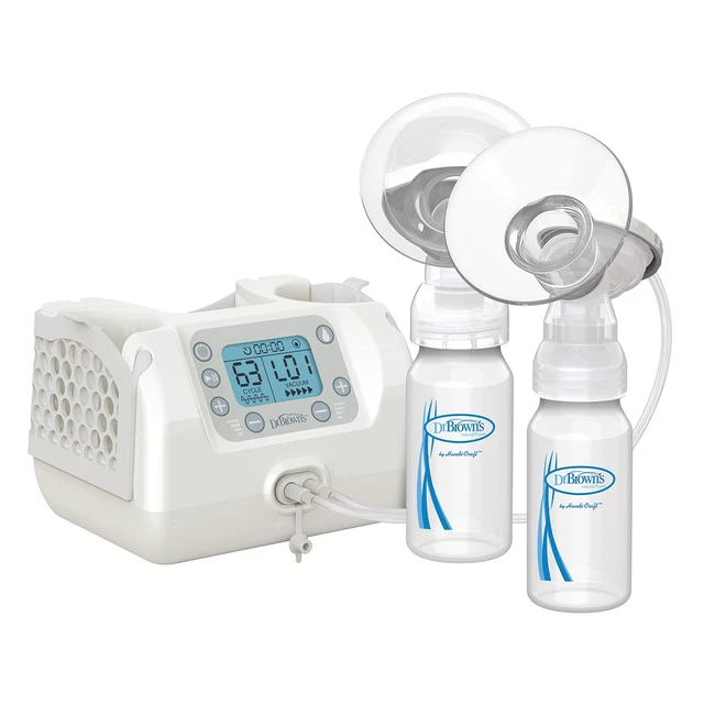Dr. Brown's Customflow Double Electric Breast Pump Breast Pump Gift Set