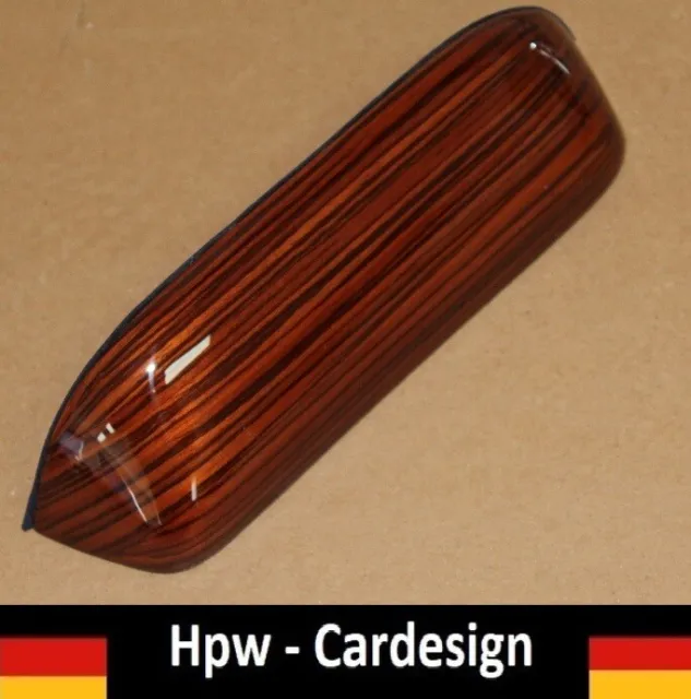 Brillenhalter Zebrano Holz für Mercedes W107 W126 W124 etc.