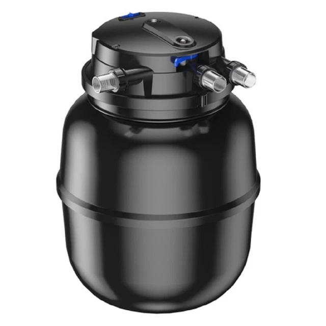 Gardebruk Filtro A Pressione Per Laghetto Con UVC 16L 2000 L/H 11 Watt Set Completo Pompa Potente - 10