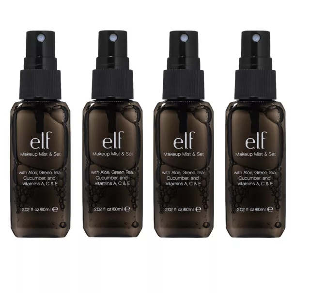 e.l.f. Makeup Mist and Set Clear - Pack of 4