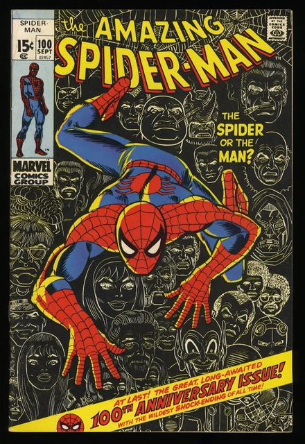Amazing Spider-Man #100 FN/VF 7.0 Anniversary Issue Romita Jr Marvel 1971