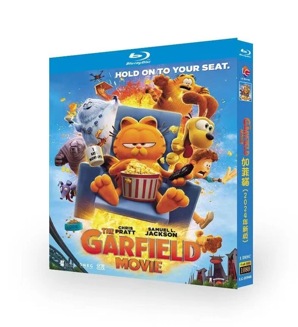 THE GARFIELD MOVIE (2024) 1 Disc Bluray Movie Region free Boxed £15.47