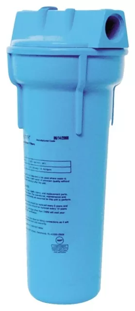 New! Omni Ob1-S-S18-3/4" House Blue Whole House Water Filter Kit With Wrench