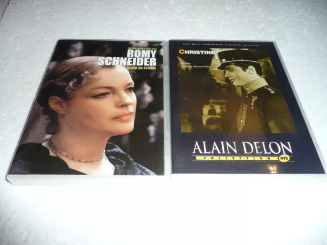 CLAIR DE FEMME + Christine - Alain Delon  / Romy Schneider  / 2 FILMS 2 DVD