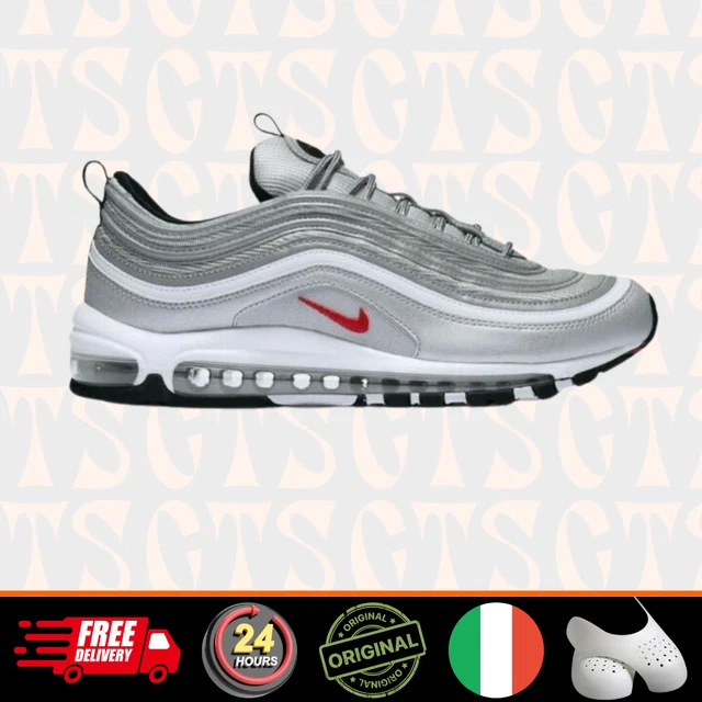 Air max 97 nere con baffo rosso outlet