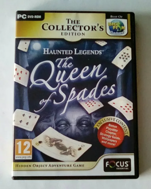 Haunted Legends The Queen Of Spades Mystery Game for PC