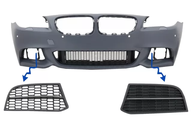 Side Grilles for BMW 5er F10 F11 Sedan Touring 10-17 M-Performance M550 Design