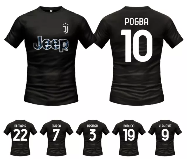 2a Maglia Replica Prodotto Ufficiale JUVENTUS Away 22/23 DiMaria Vlahovic Pogba