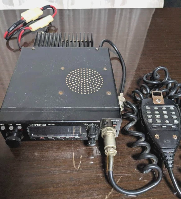 トランシーバー KENWOOD TM 701 144/430 ケンウッド TM-701 144＆430MHz 10w ジャンク 通電、受信確認