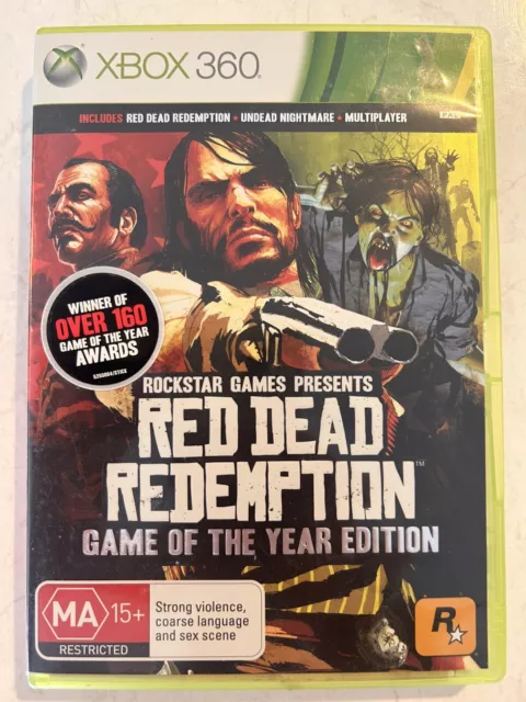 Red Dead Redemption Game of the Year Edition Xbox 360 w/ Manual