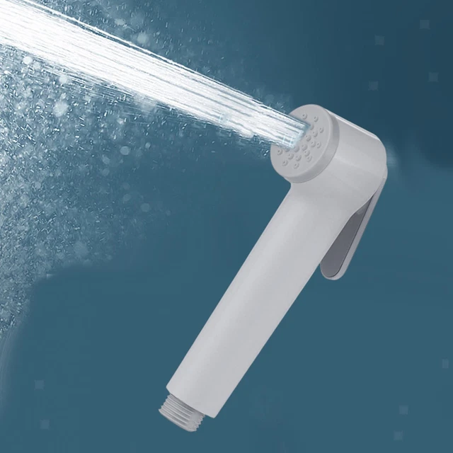 Bidet Sprühset Wasserdruckregelung für Obst waschen weiß