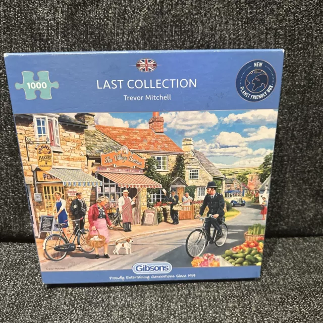 Gibsons 1000-teiliges Puzzle ""LETZTE SAMMLUNG"" von Trevor Mitchell