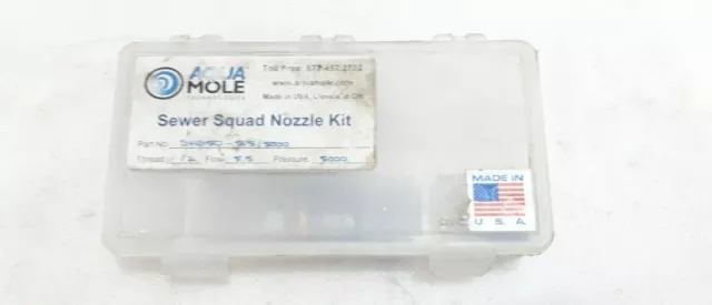 Aqua Mole Sewer Squad Bec Kit 5000 Psi
