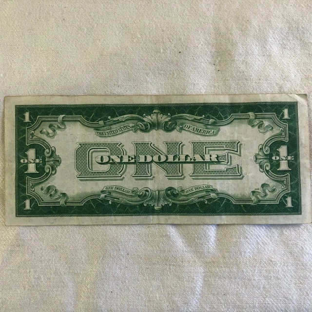 1934 A US Dollar BLUE SEAL D Series Great Condition 2