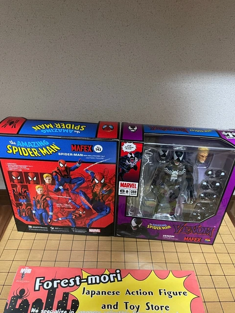 MAFEX SET: NR. 088 Venom & Nr. 143 Spider-Man Ben Reilly Comic Ver ...