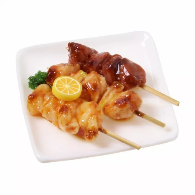 Food Sample Yakitori set Real Fake Magnet Handmade Made in Japan