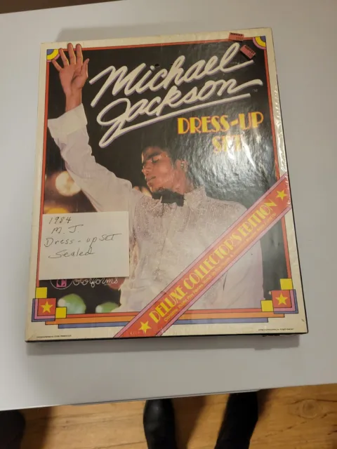 Vintage Michael Jackson Colorforms  Dress-Up Set -  1984 SEALED