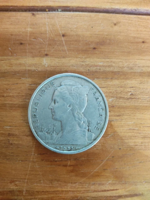 Madagascar 5 francs 1953