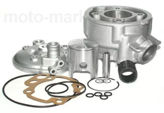 BIG BORE 70cc CYLINDER BARREL KIT HEAD for PEUGEOT XPS STREET XR6 AM6 50 SILVER