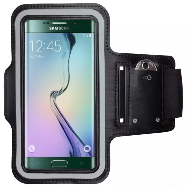 Brassard de Sport pour Samsung Galaxy S6 Edge Fitness Bracelet Housse de course